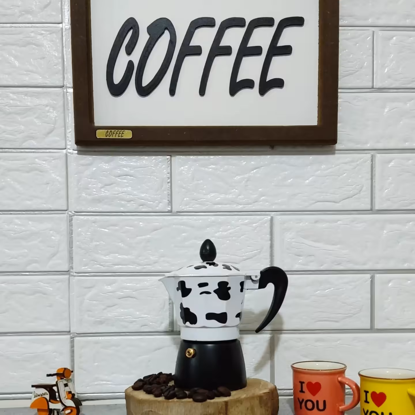 قهوه جوش 6 کاپ طرح گاو