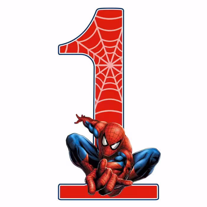 استند رومیزی تولد طرح مرد عنکبوتی کد 571