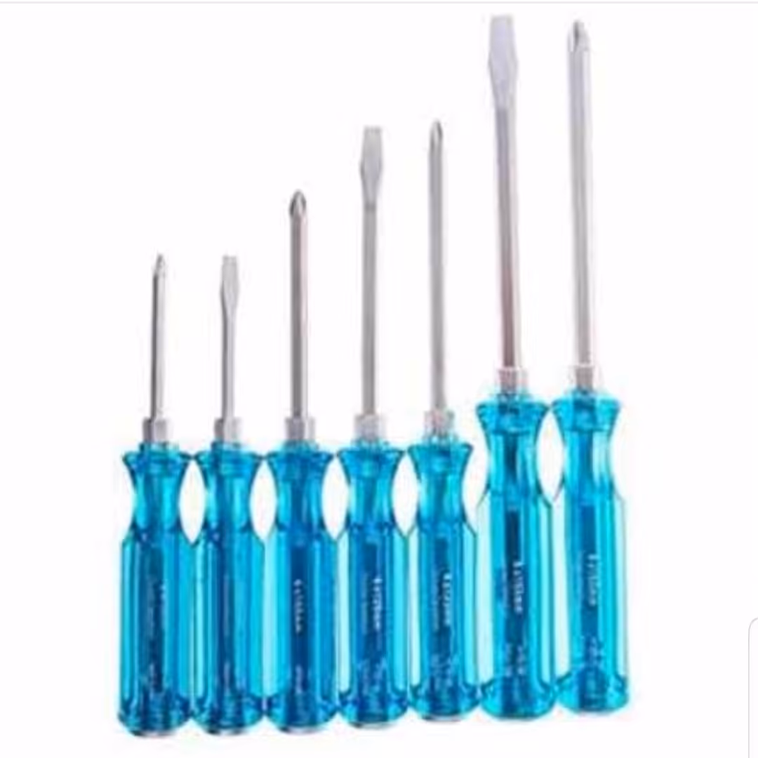 پیچ گوشتی کیفی 7 عددی ضربه خور و اچار خور  طرح نووا