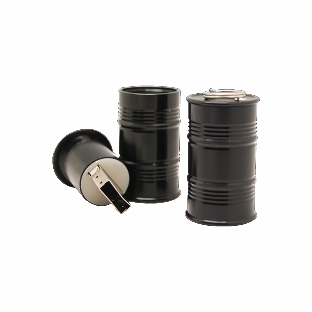 فلش مموری فانتزی مدل بشکه نفت ظرفیت 8 گیگابایت  جعبه