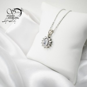 گردنبند نقره زنانه کد 5399
