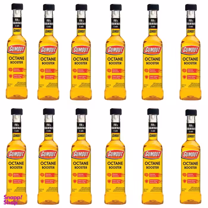 اکتان بوستر گام اوت مدل New حجم 296 میلی لیتر مجموعه 12 عددی