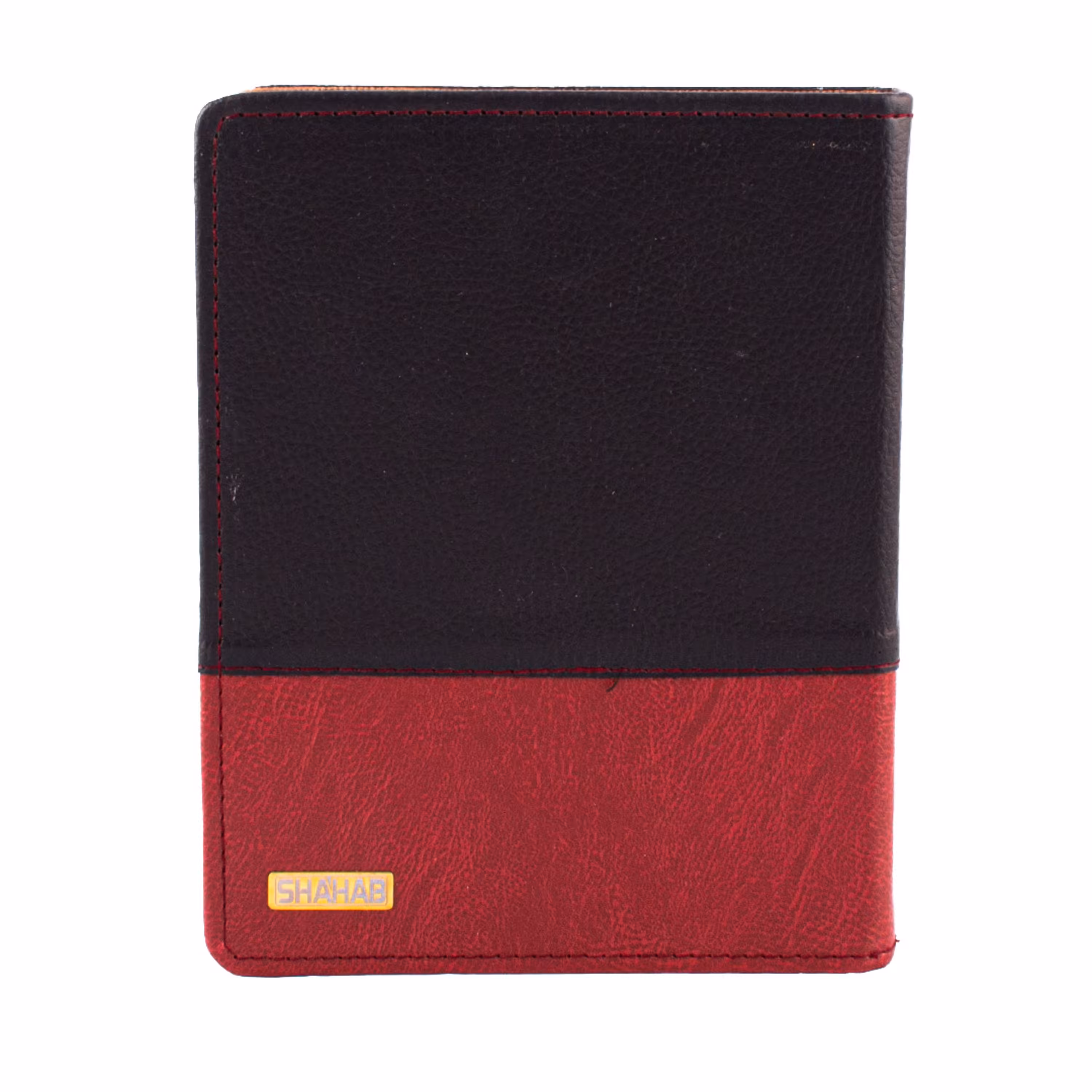 کلاسور مدل دو تکّه چرمی 20 حلقه عنابی کد L1160 