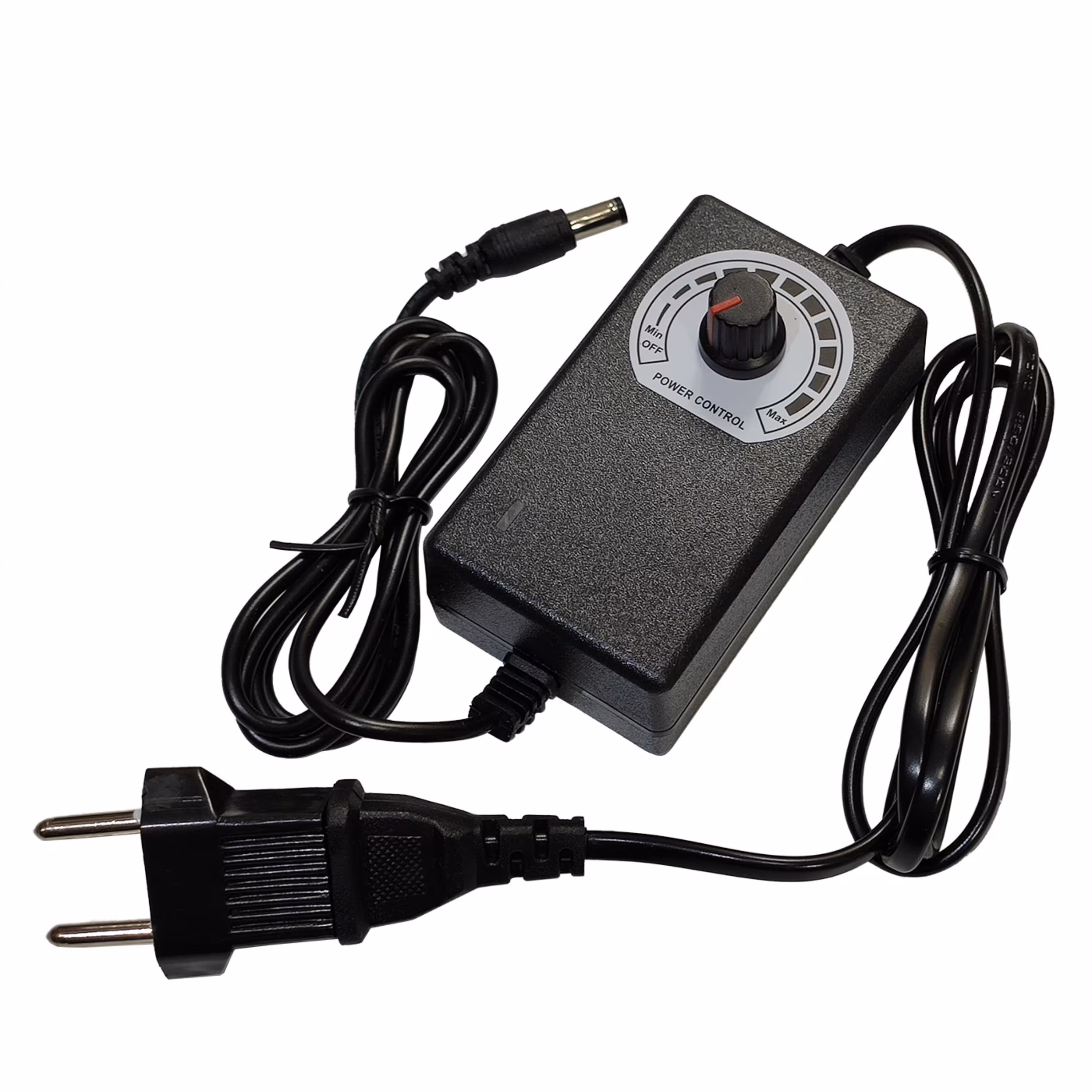 آداپتور متغیر 3 تا 12 ولت DC - حداکثر جریان خروجی 2 آمپر - دارای ولوم تنظیم