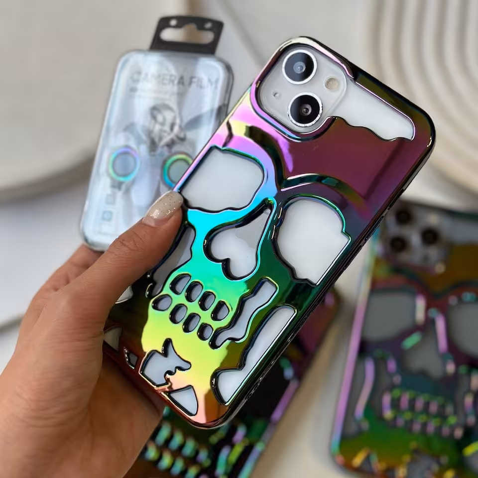 قاب Ghost Rider ،قاب روح سوار هولوگرامی موجود برای تمام مدل های آیفون