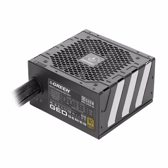 منبع تغذیه کامپیوتر گرین مدل GP600A-GED