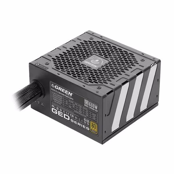 منبع تغذیه کامپیوتر گرین مدل GP600A-GED