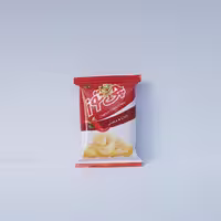 مگنت  مینیاتوری چیپس تندچی توز-نوستالوژی- مگنت رویخچالی-دسته تنقلات-5گرمی