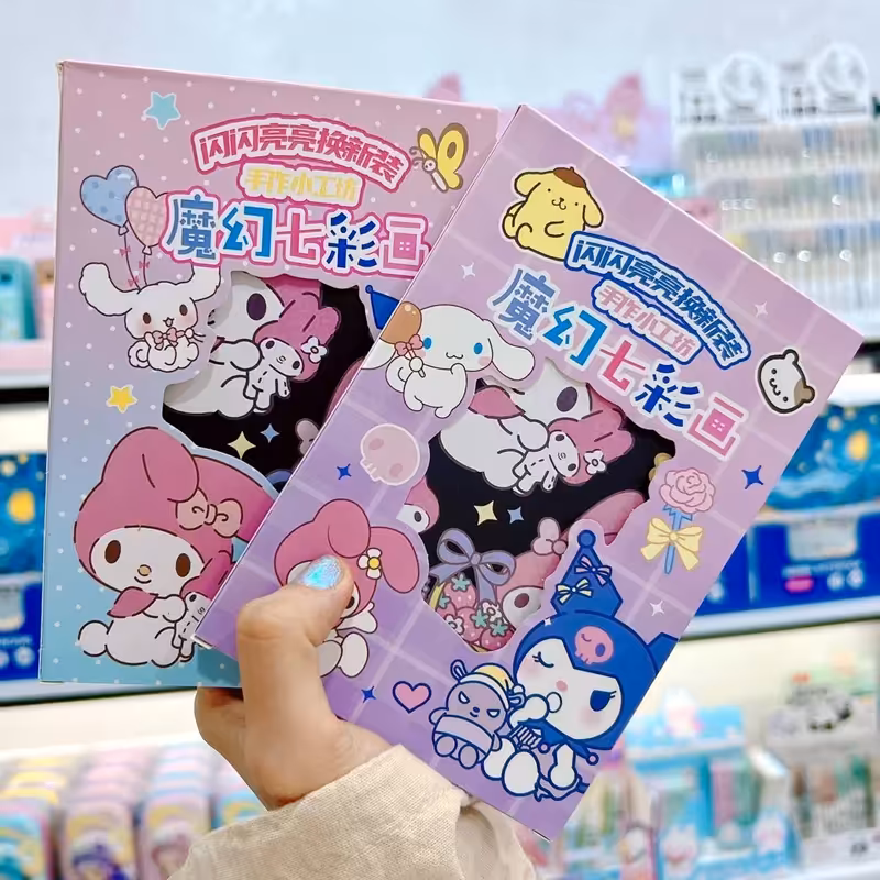 پک هنری زرورقی سری سانریو