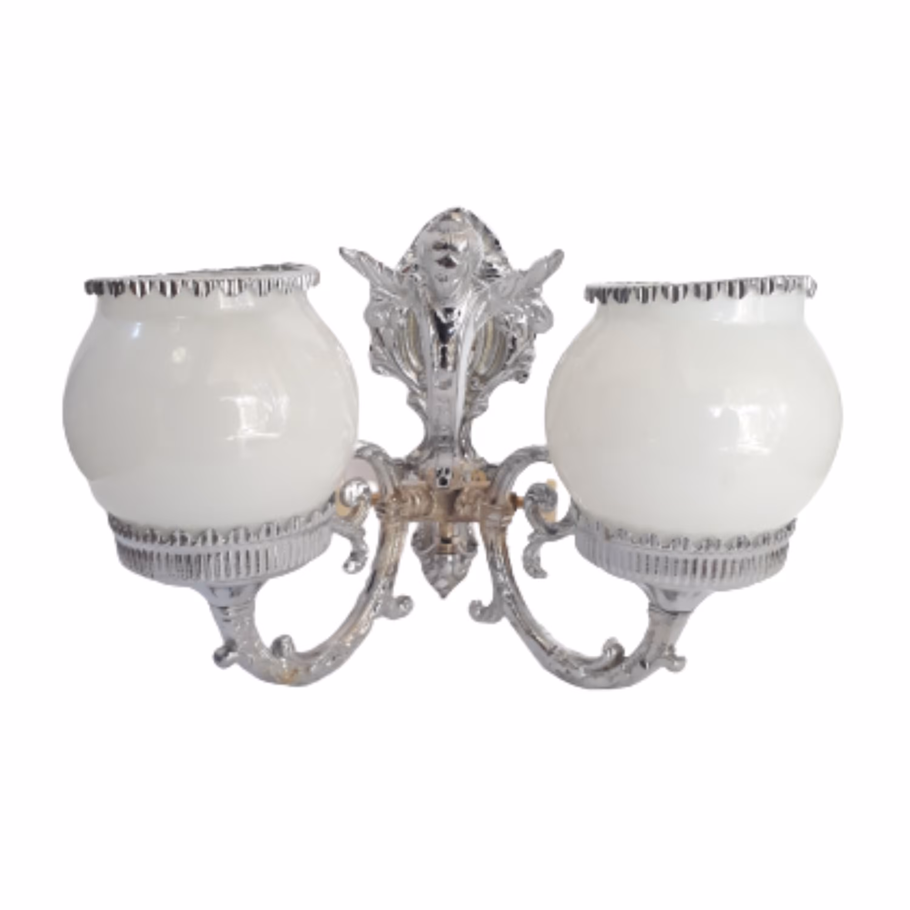 روشنایی گازی برنجی  مدل جار با آبکاری کروم 