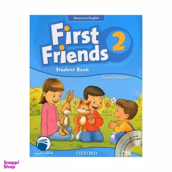 کتاب 2 American English First Friends اثر Susan Lannauzzi انتشارات دنیای زبان