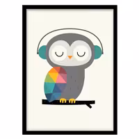 قیمت و خرید تابلو دکوراتیو اتاق کودک مدل جغد کد 1188