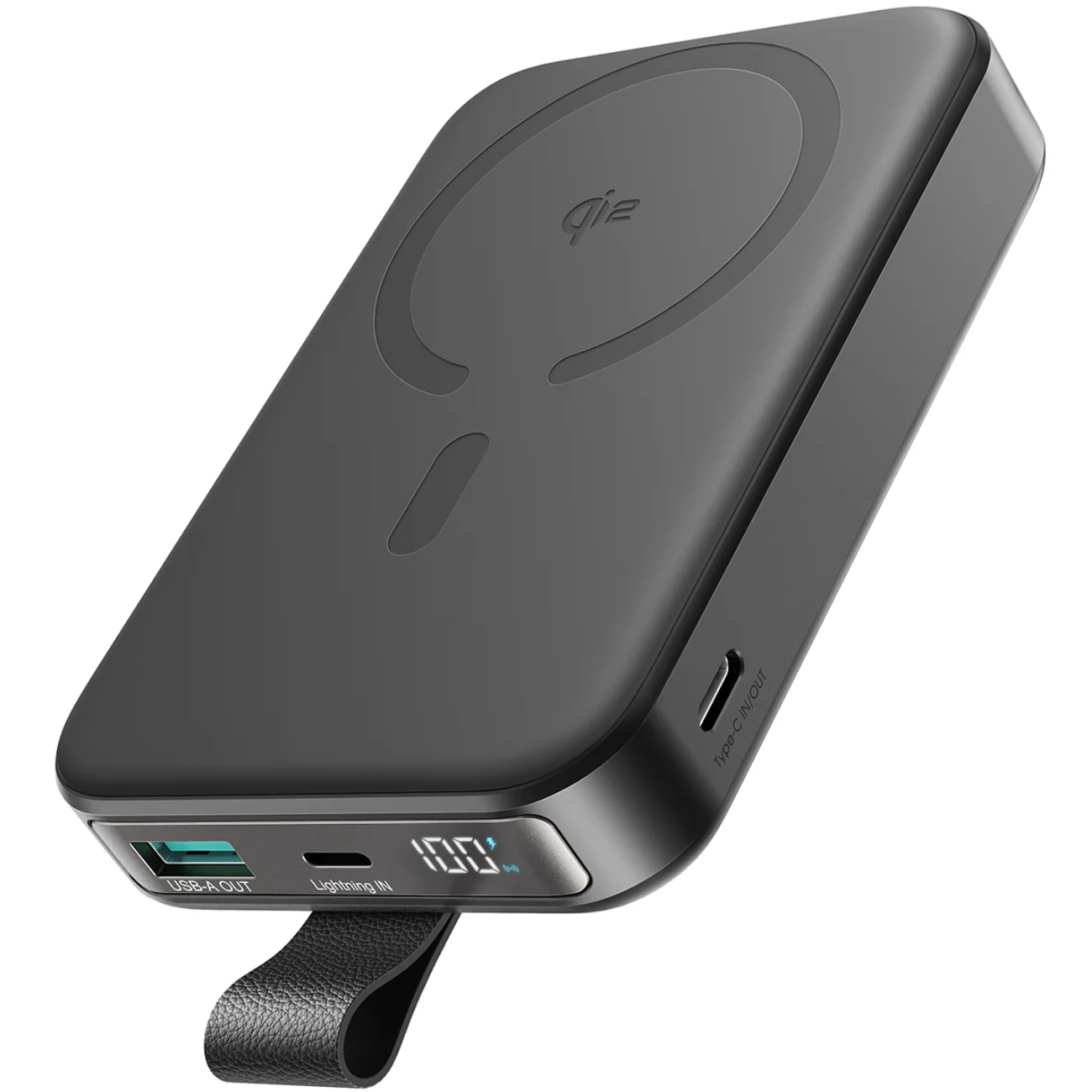 پاوربانک وایرلس مگنتی 15 وات، Type-C و USB فست شارژ 225 وات 10000 جویروم JR-PBM11