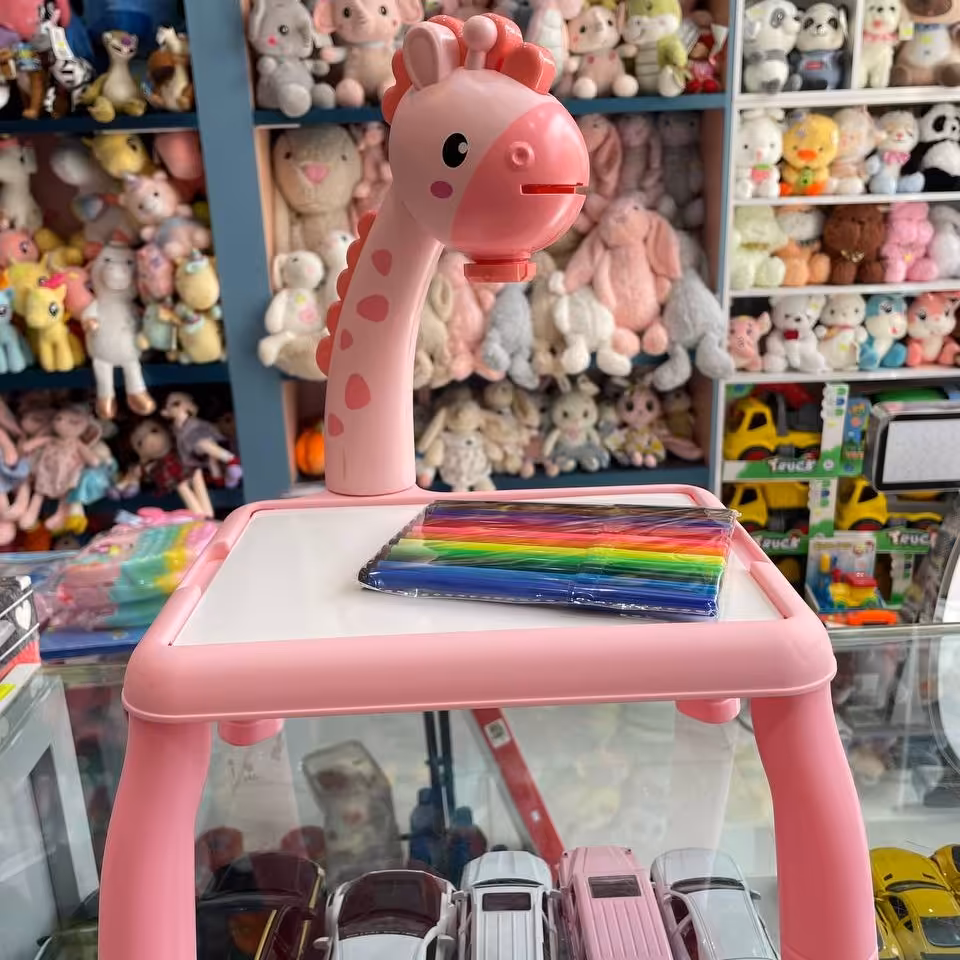 اسباب بازی پروژکتور  نقاشی به همراه ماژیک