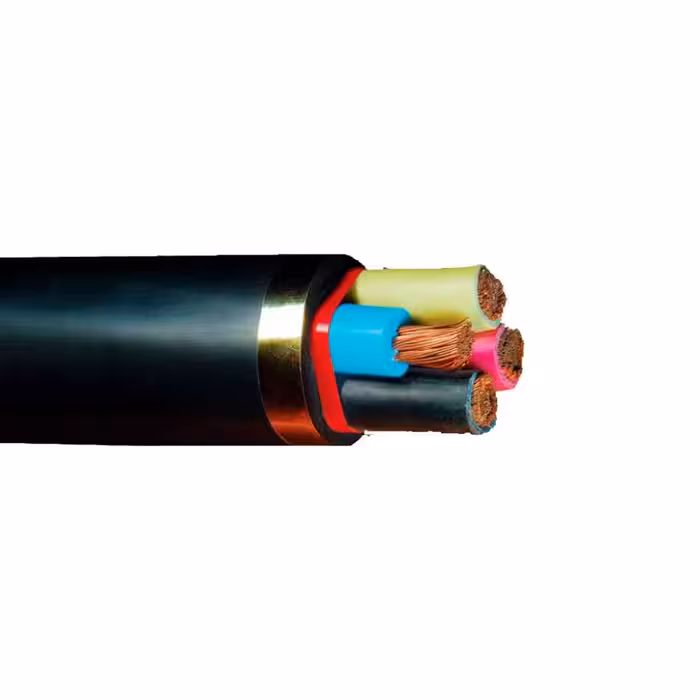 کابل برق افشان 50 95×3 افشارنژاد خراسان حلقه قرقره مشکی | نت ران