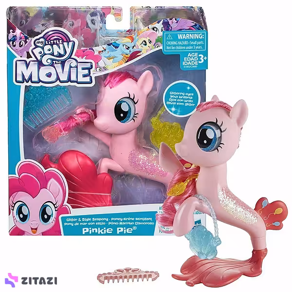 عروسک اسب پونی صورتی برند Hasbro سری My Little Pony
