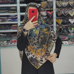 روسری کرپ حریر