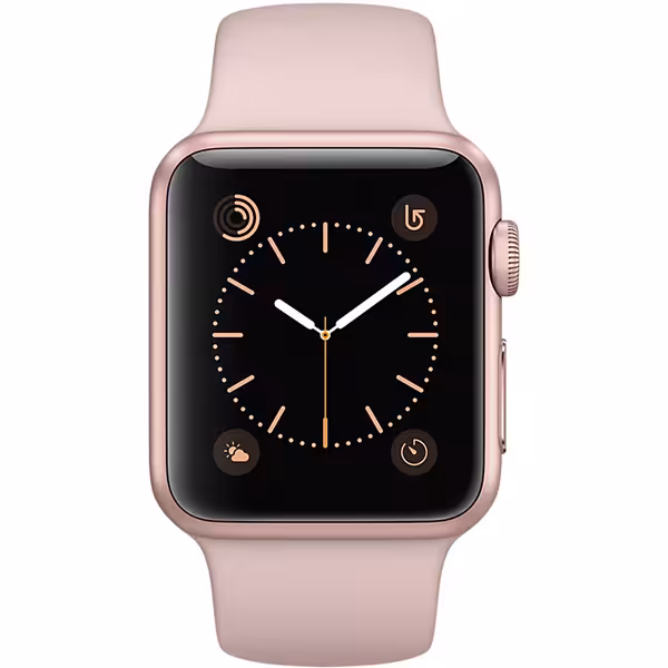 سری 1 اسپرت زنانه مدل Rose Gold Aluminum Case with Pink Sand Sport Band - Hiapple.ir