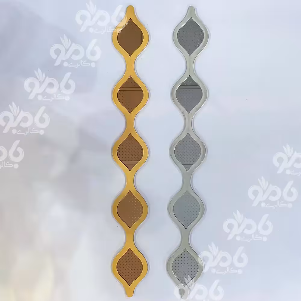 آینه دکوراتیو شاخه ای 5آینه در 3رنگ