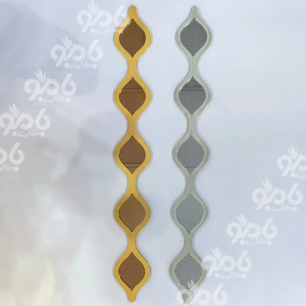 آینه دکوراتیو شاخه ای 5آینه در 3رنگ