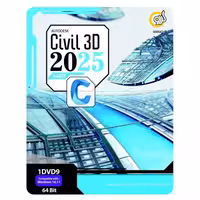 نرم افزار سیویل تری دی AutoDesk Civil 3D 2025 نشر گردو
