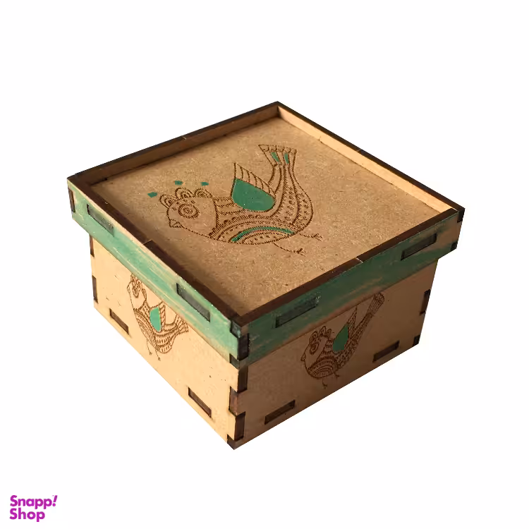 جعبه دکوری مدل پرنده آزادی سایز 8 سانتی متر