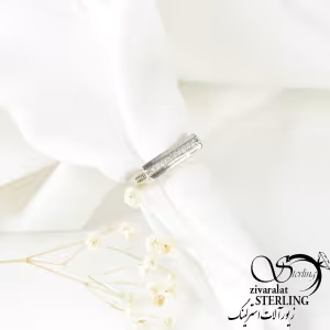 انگشتر(حلقه) نقره مردانه کد6754