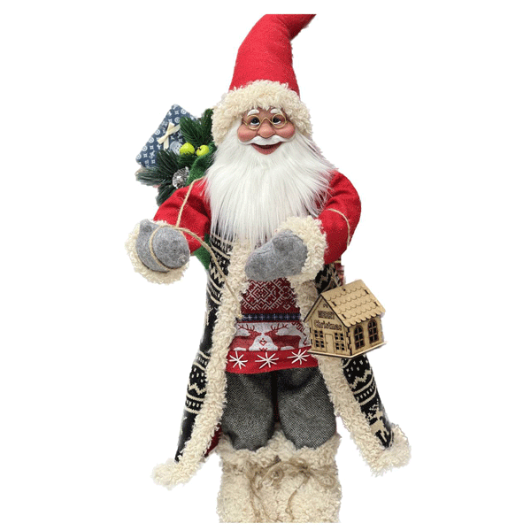 عروسک بابانوئل 2023 سایز 60 سانتی کد 10