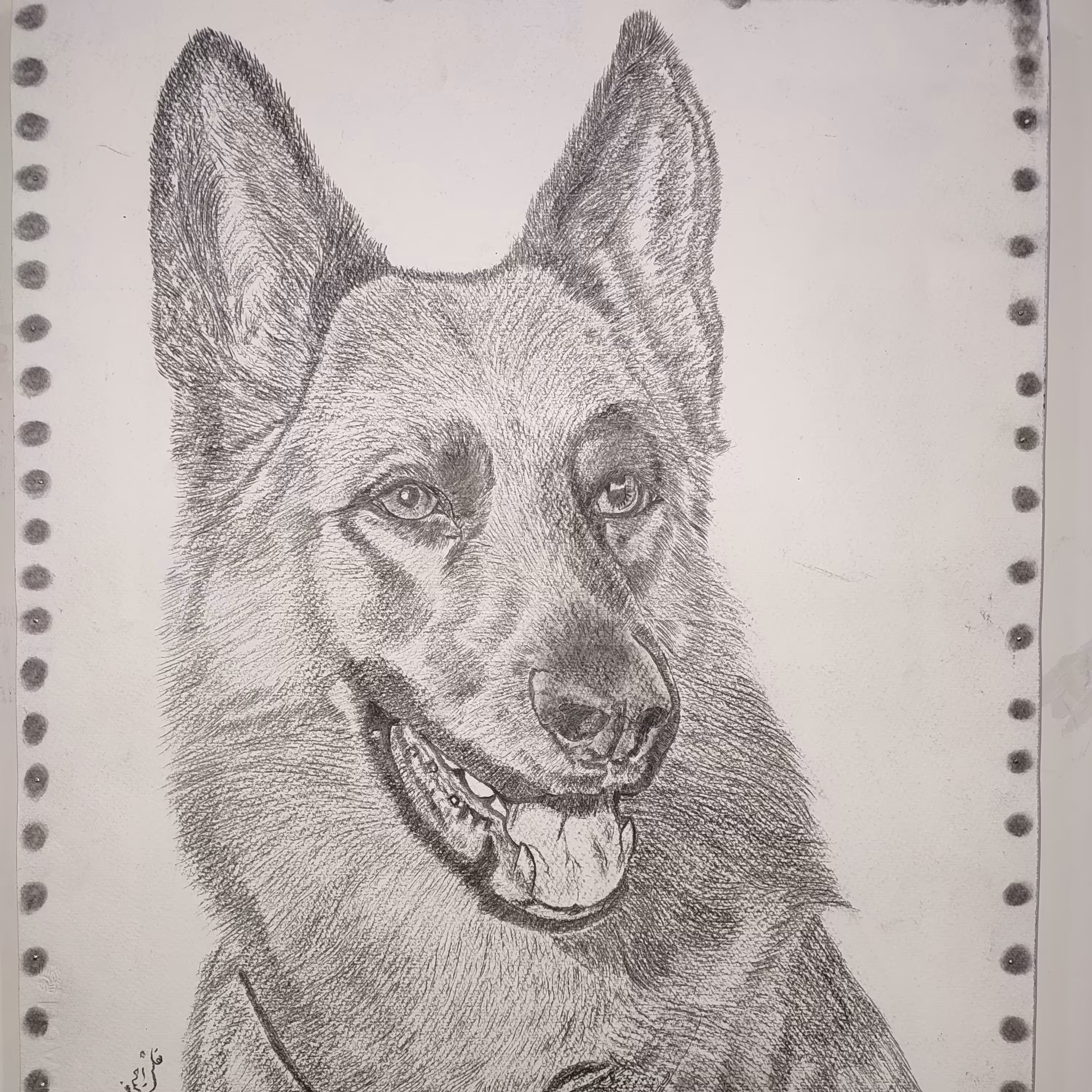 نقاشی سیاه قلم