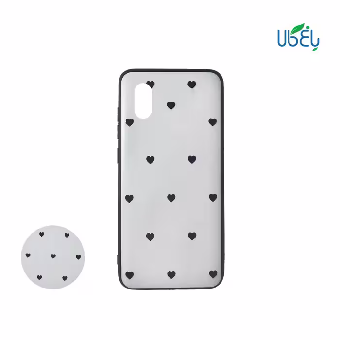 قاب طرح دار همراه با پاپ سوکت مناسب گوشی سامسونگ A01 Core