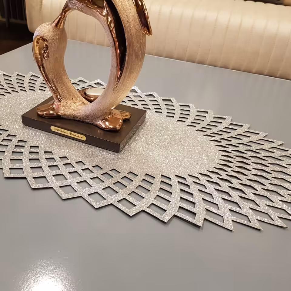 رومیزی.جلومبلی طرح خورشیدی