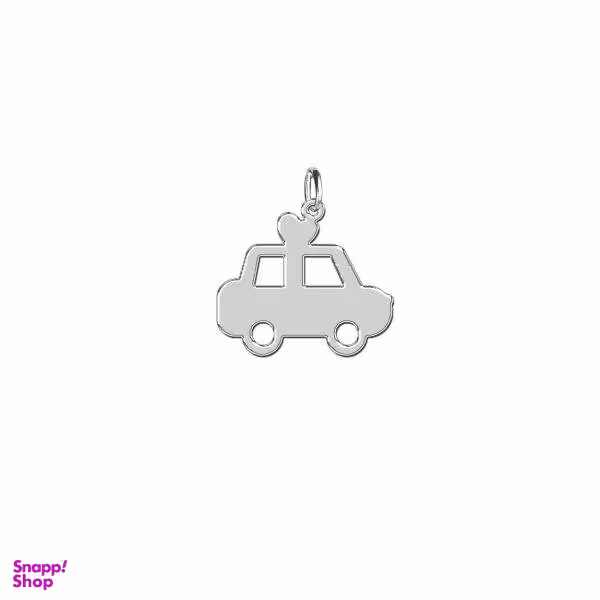 آویز نقره مدل car1