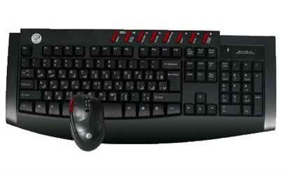 کیبورد و ماوس بی سیم ایکس پی دبلیو 4300