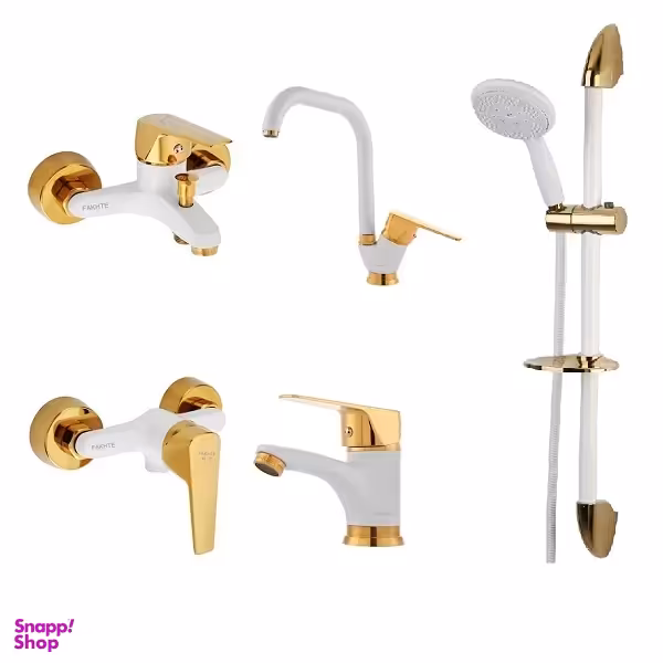 ست شیرآلات فاخته مدل مارگارت کد ST2 KH مجموعه 5 عددی