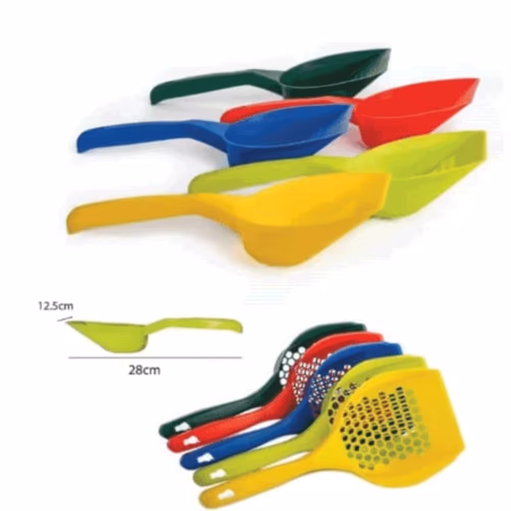 بیلچه خاک پلاستیک فشرده سایز بزرگ