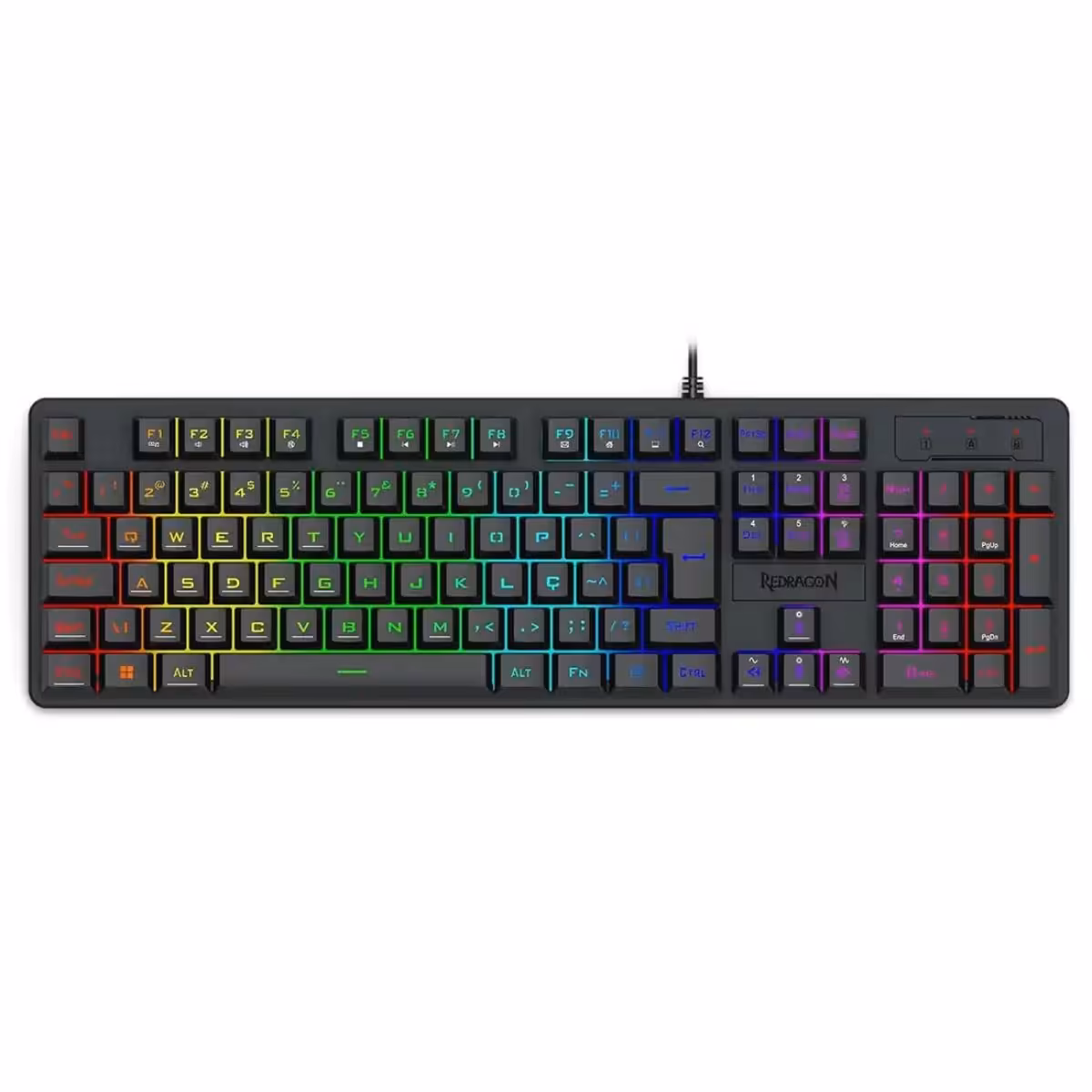 خرید کیبورد Redragon K521 Netherbane Black با بهترین قیمت