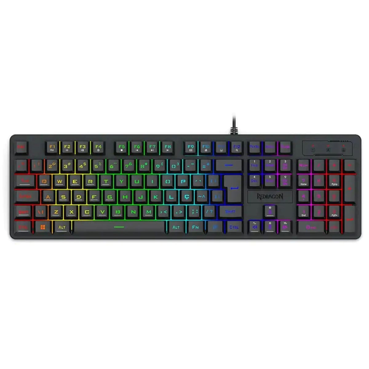 خرید کیبورد Redragon K521 Netherbane Black با بهترین قیمت