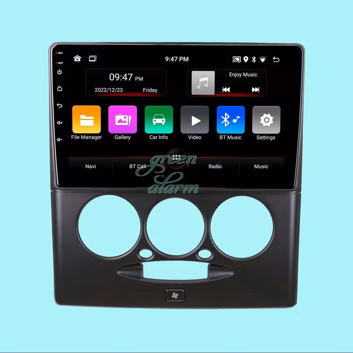 مانیتور خودرو  پراید- مولتی مدیا مدلyl 8227 مناسب برای خودرو پراید 131