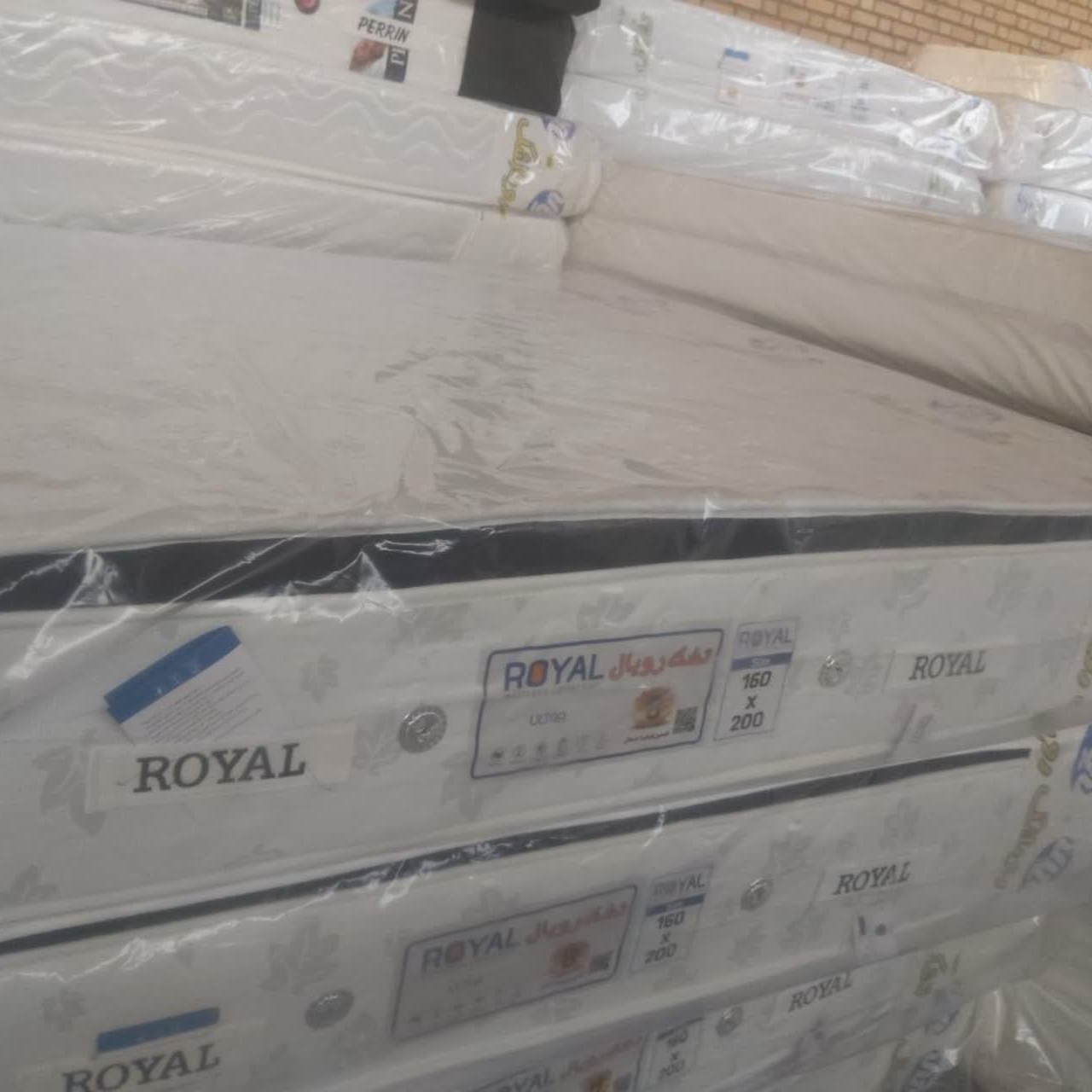 تشک رویال اولترا 8فول طبی فنری 120 در 200