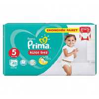 پوشک شورتی سایز 5 پمپرز پریما لهستان(42 عدد) Pampers Prima Pants