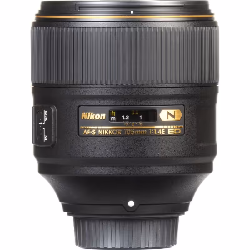 لنز نیکون مدل Nikon AF-S NIKKOR 105mm f/1.4E ED Lens