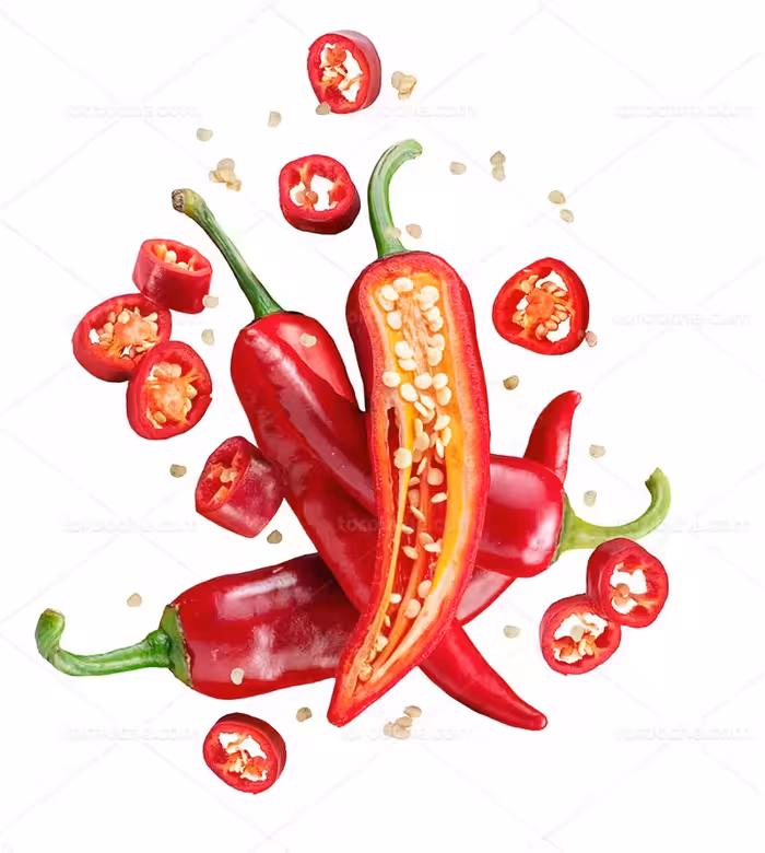 عکس فلفل قرمز | گرافیک با طعم تربچه