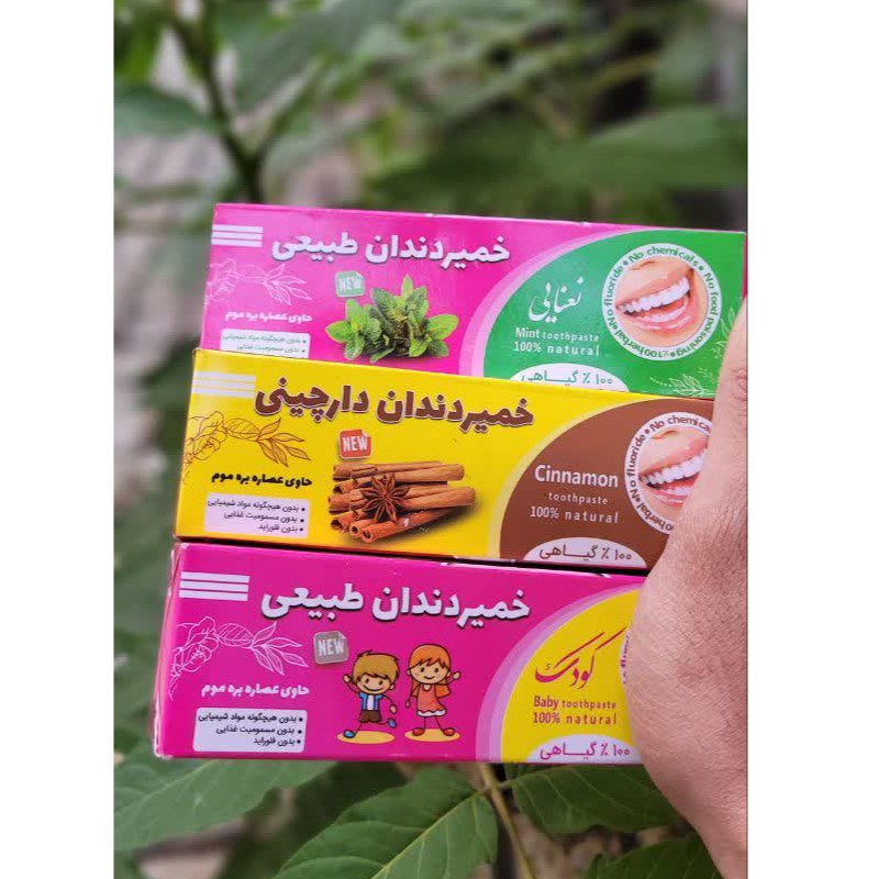 خمیردندان گیاهی و طبیعی