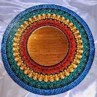 آینه رنگی دست ساز