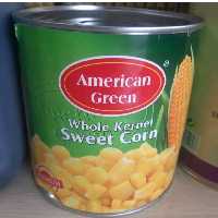 کنسرو ذرت دو و نیم کیلویی emerican green