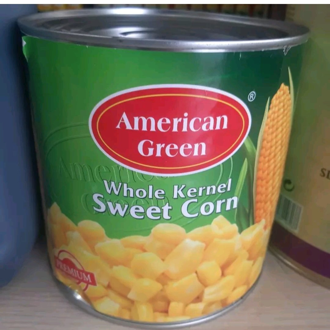 کنسرو ذرت دو و نیم کیلویی emerican green