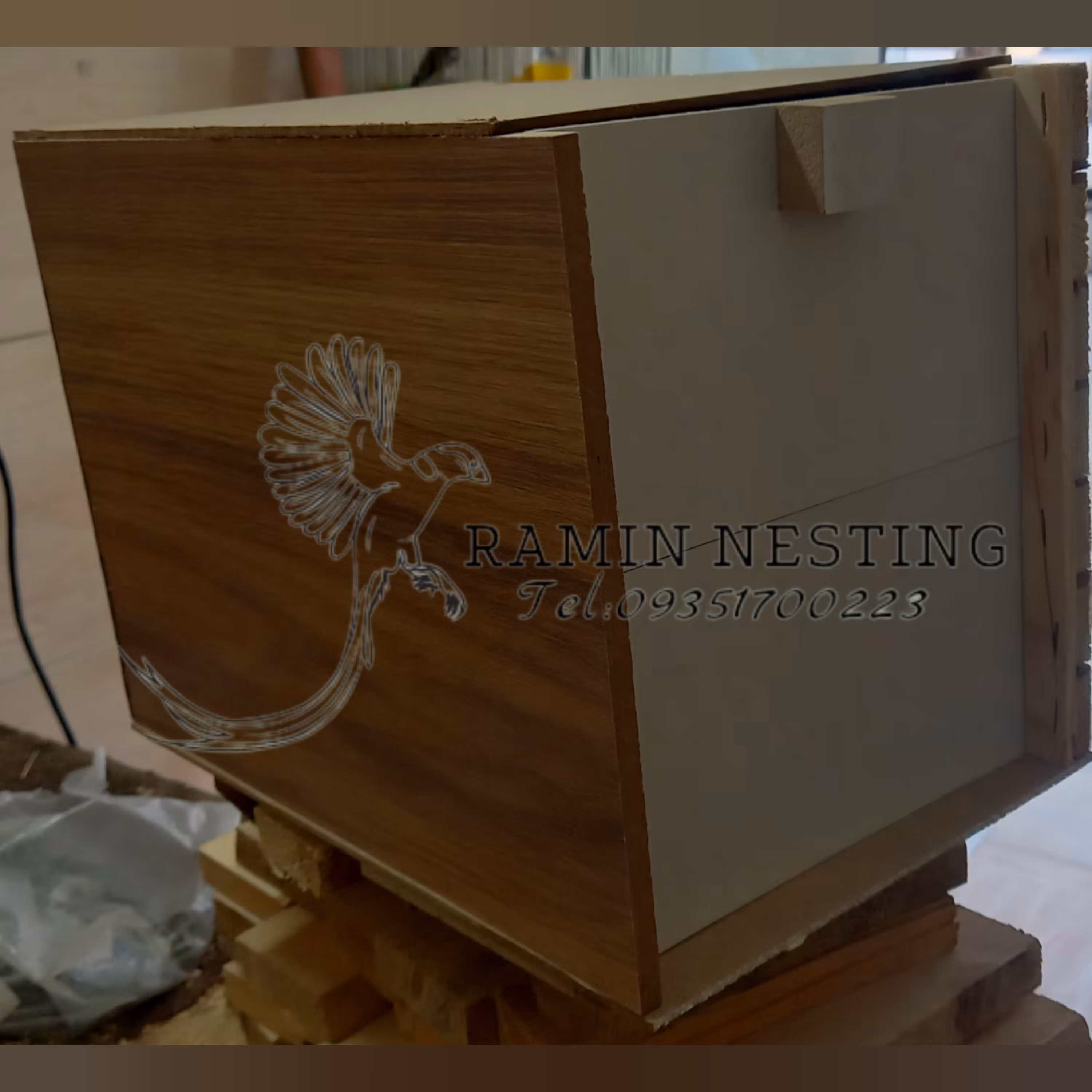 لانه عروس هلندی چوبی 