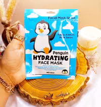 ماسک ورقه ای حیوانات طرح پنگوئن وکالی WOKALI