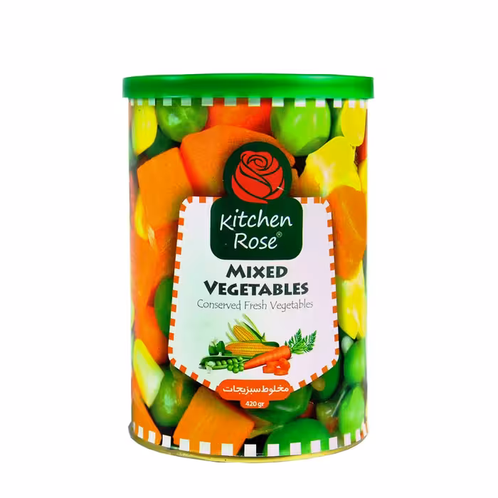 کنسرو سبزیجات کیچن رز - kitchen rose