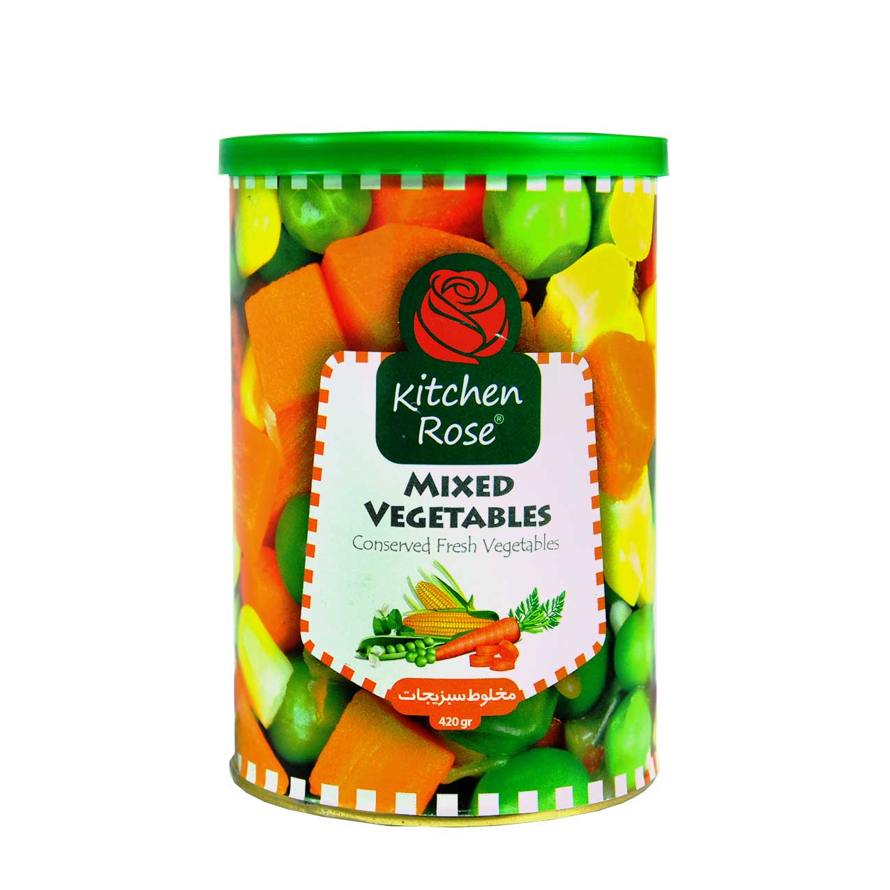 کنسرو سبزیجات کیچن رز - kitchen rose